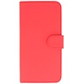 Book Style Taske til HTC One M9 Rød