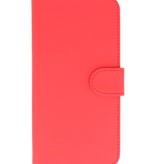 Tipo de encapsulado libro para Galaxy A7 Rojo