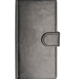 Galaxy S8 Plus-Wallet Fall Buchtyp Portemonnaie casej Schwarz