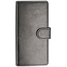 Moto G5s plus Etui portefeuille booktype portefeuille noir cas
