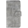 Lizard Book Style Taske til iPhone 6 Grey