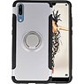 Armor TPU Case Ring Holder for Huawei P20 Silver