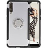 Armor TPU Case Ring Holder for Huawei P20 Pro Silver