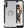 Armor TPU Case Ring Holder para Huawei P20 Pro Silver