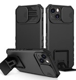Window - Stand Back Cover pour iPhone XR Noir