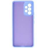 Fashion Farbe TPU Hülle Samsung Galaxy A23 Lila