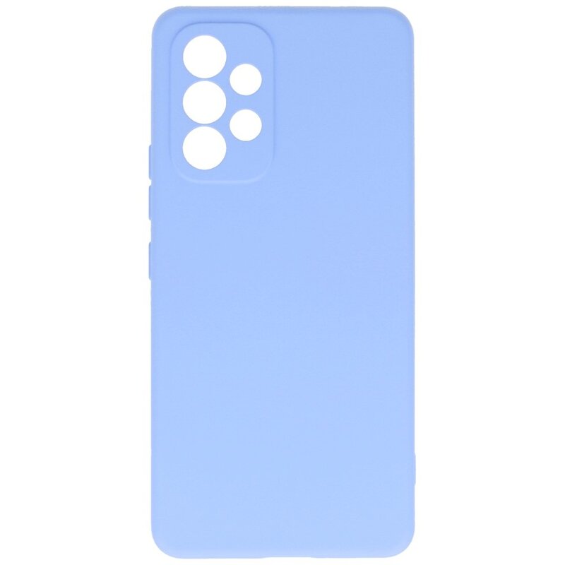 Fashion Farbe TPU Hülle Samsung Galaxy A23 Lila