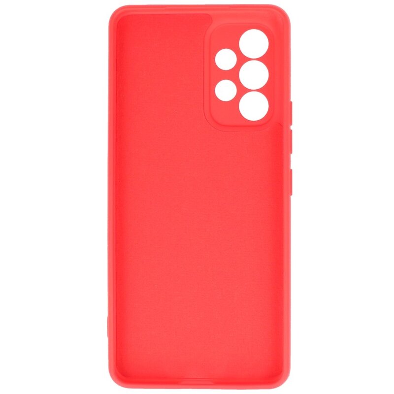 Fashion Color TPU-cover Samsung Galaxy A13 4G Rød