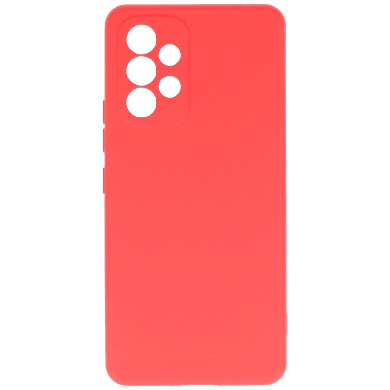 Fashion Color TPU-cover Samsung Galaxy A13 4G Rød