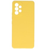 Funda TPU Fashion Color Samsung Galaxy A13 4G Amarillo