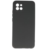 Fashion Color TPU Hoesje Samsung Galaxy A03 Zwart