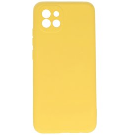 Custodia in TPU colore moda Samsung Galaxy A03 giallo