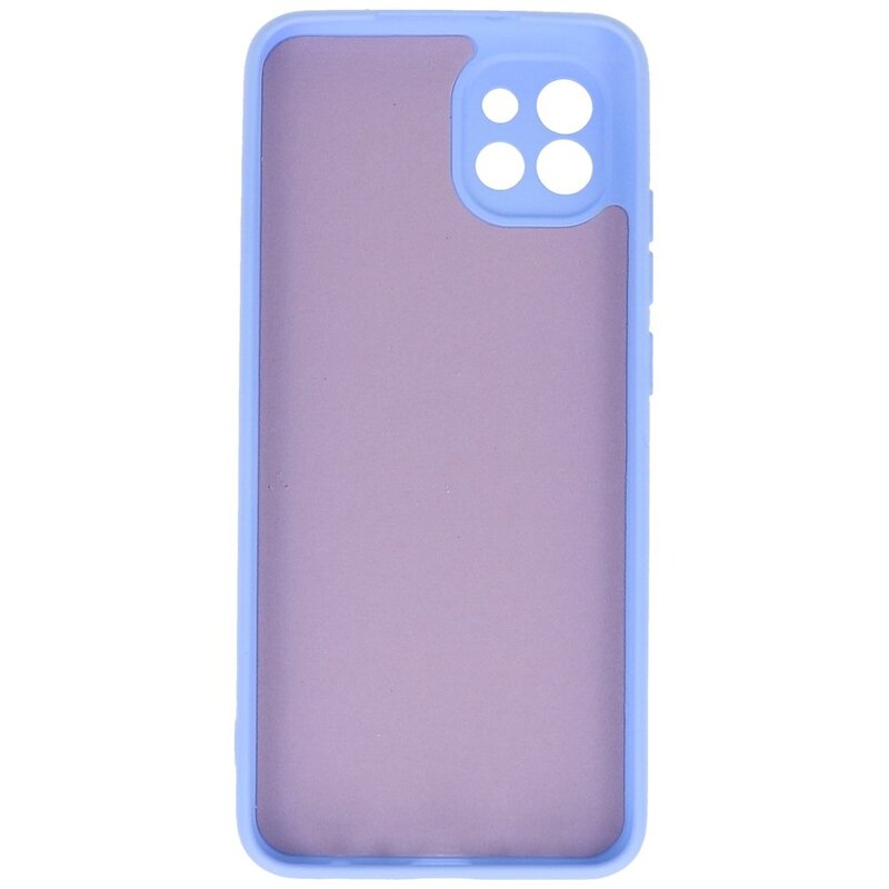 Fashion Color TPU Hoesje Samsung Galaxy A03 Paars