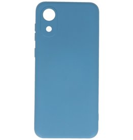 Modefarbe TPU-Hülle Samsung Galaxy A03 Core Navy