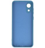 Funda TPU Color Moda Samsung Galaxy A03 Core Azul Marino