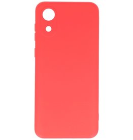 Fashion Color TPU Hülle Samsung Galaxy A03 Kernrot