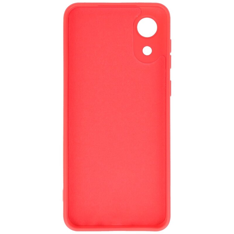 Fashion Color TPU Case Samsung Galaxy A03 Core Red