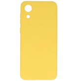 Funda TPU Color Moda Samsung Galaxy A03 Core Amarillo