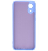 Fashion Farbe TPU Hülle Samsung Galaxy A03 Core Lila