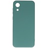 Fashion Color TPU Case Samsung Galaxy A03 Core Dunkelgrün