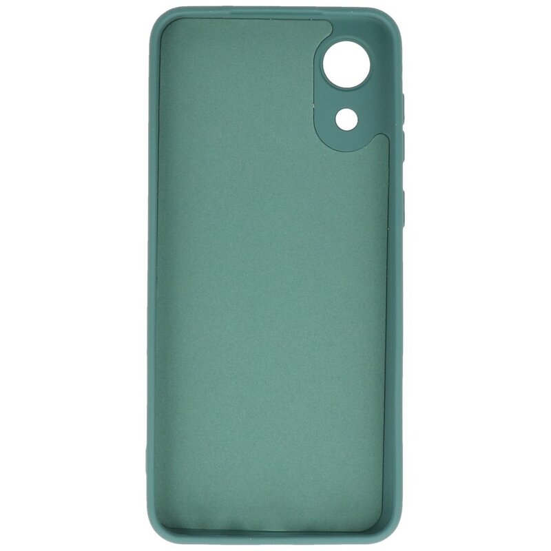 Funda TPU Color Moda Samsung Galaxy A03 Core Verde Oscuro