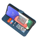 Custodia a Portafoglio Cover per Samsung Galaxy A33 5G Blu