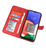 Custodia a portafoglio per Samsung Galaxy A33 5G rossa