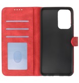 Wallet Cases Cover for Samsung Galaxy A33 5G Red