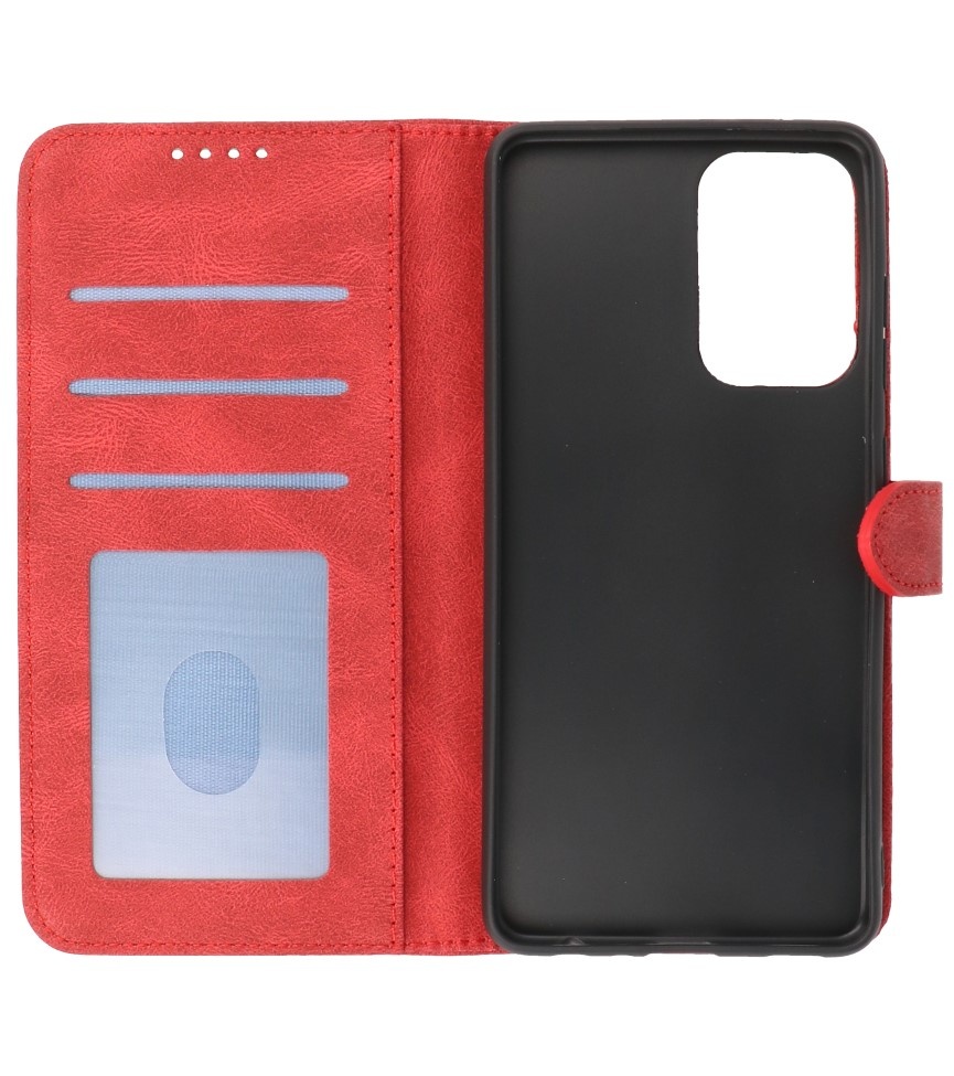 Wallet Cases Cover für Samsung Galaxy A33 5G Rot