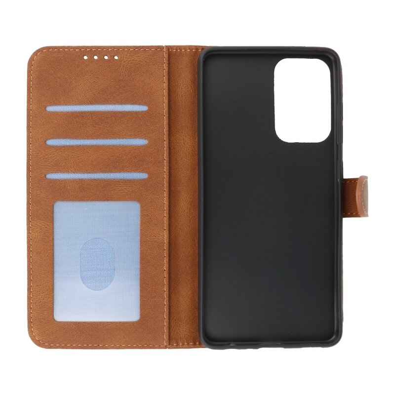 Wallet Cases Case for Samsung Galaxy A33 5G Brown