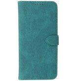 Wallet Cases Hoesje voor Samsung Galaxy A33 5G Donker Groen