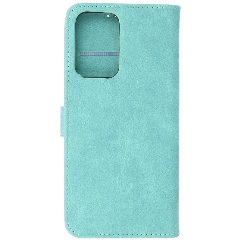 Wallet Cases Hoesje voor Samsung Galaxy A33 5G Turquoise