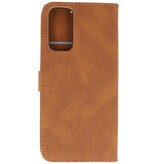 Wallet Cases Hoesje voor Samsung Galaxy S20 FE Bruin