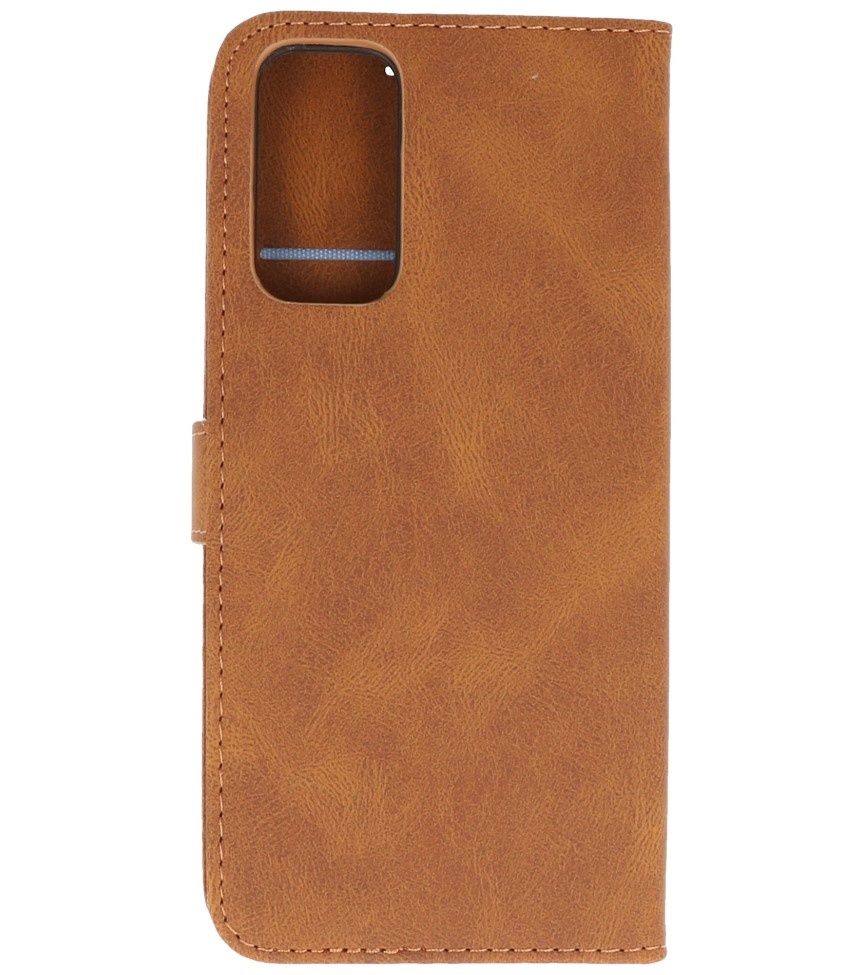 Wallet Cases Hoesje voor Samsung Galaxy S20 FE Bruin