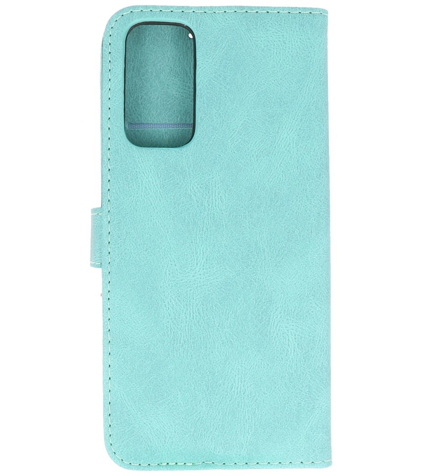 Wallet Cases Hoesje voor Samsung Galaxy S20 FE Turquoise