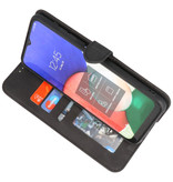 Wallet Cases Hülle für Samsung Galaxy S22 Schwarz