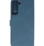 Wallet Cases Hülle für Samsung Galaxy S22 Blau