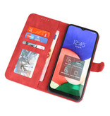 Funda tipo cartera para Samsung Galaxy S22 rojo
