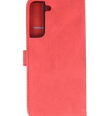 Wallet Cases Hülle für Samsung Galaxy S22 Rot