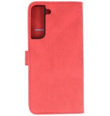 Funda tipo cartera para Samsung Galaxy S22 rojo