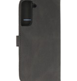 Wallet Cases Hülle für Samsung Galaxy S22 Plus Schwarz