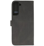 Wallet Cases Hülle für Samsung Galaxy S22 Plus Schwarz