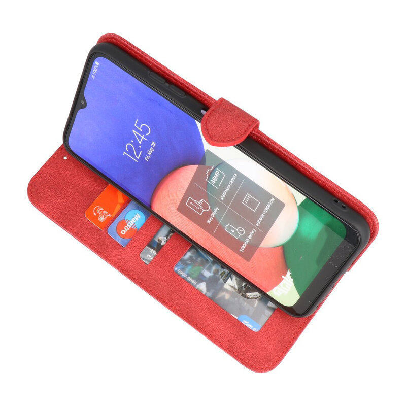 Wallet Cases Case for Samsung Galaxy S22 Plus Red