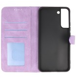 Wallet Cases Hülle für Samsung Galaxy S22 Plus Lila