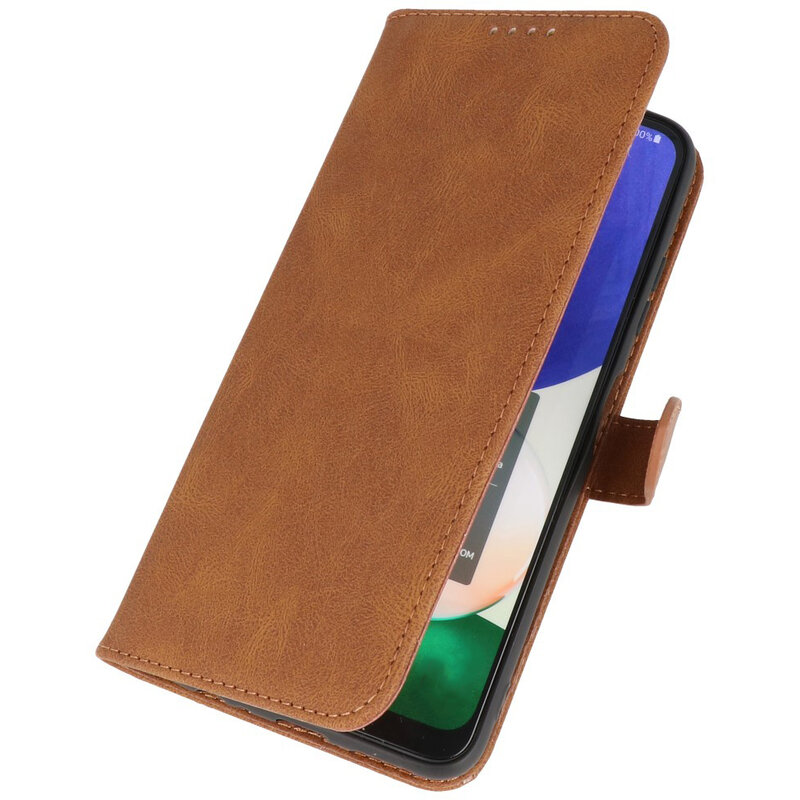 Wallet Cases Case for Samsung Galaxy S22 Plus Brown