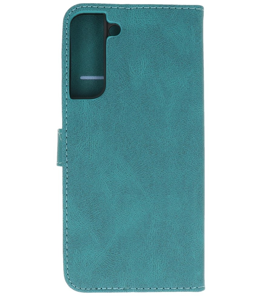 Wallet Cases Hoesje voor Samsung Galaxy S22 Plus D.Groen