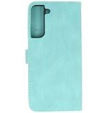 Funda tipo cartera para Samsung Galaxy S22 Plus Turquesa