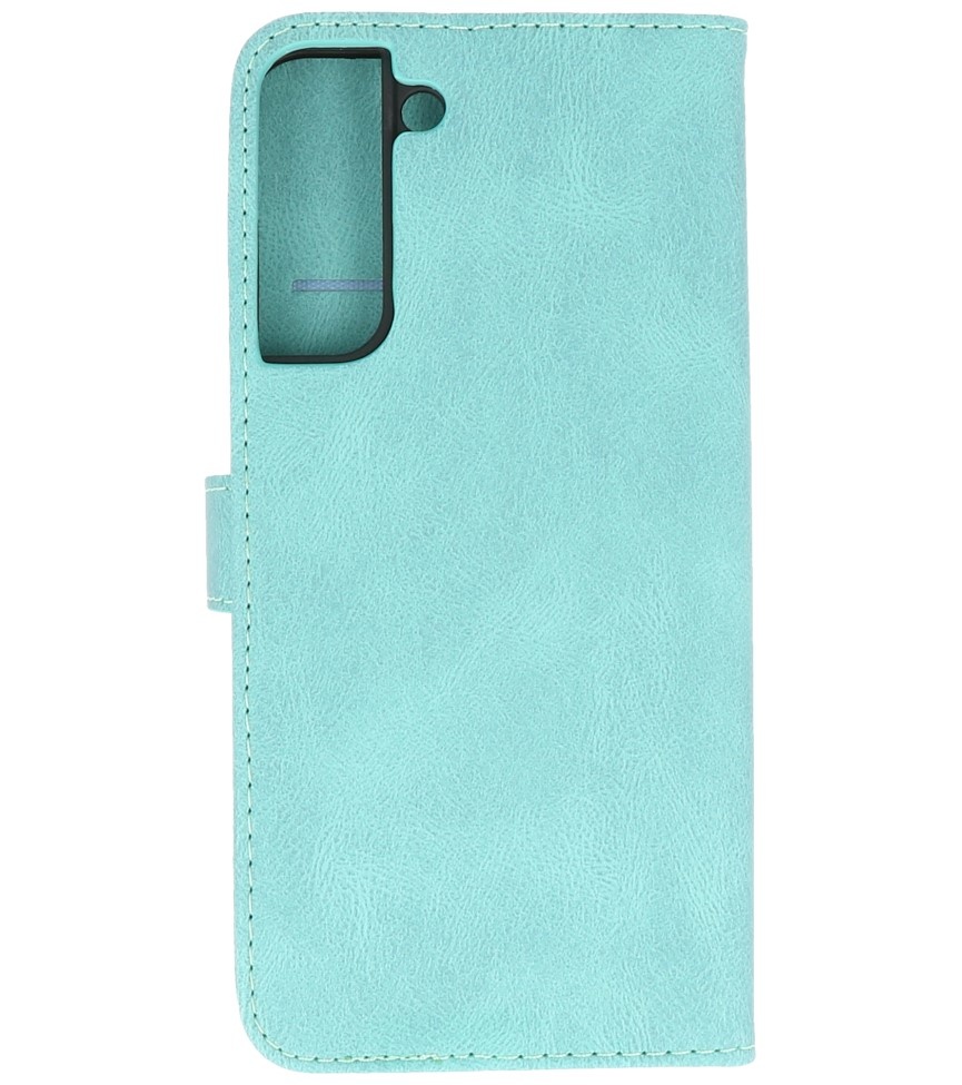 Funda tipo cartera para Samsung Galaxy S22 Plus Turquesa