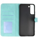 Funda tipo cartera para Samsung Galaxy S22 Plus Turquesa