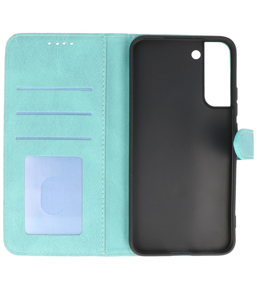 Wallet Cases Case for Samsung Galaxy S22 Plus Turquoise